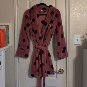 Pink Victoria Secret Robe.